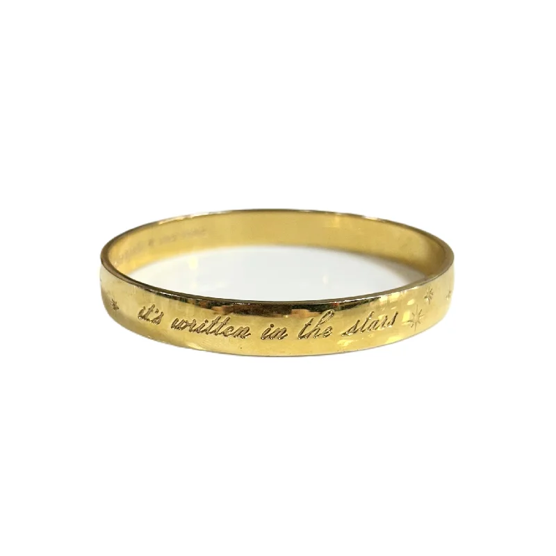 Custom gold bracelets for her birthday-Bracelet Designer By Kate Spade