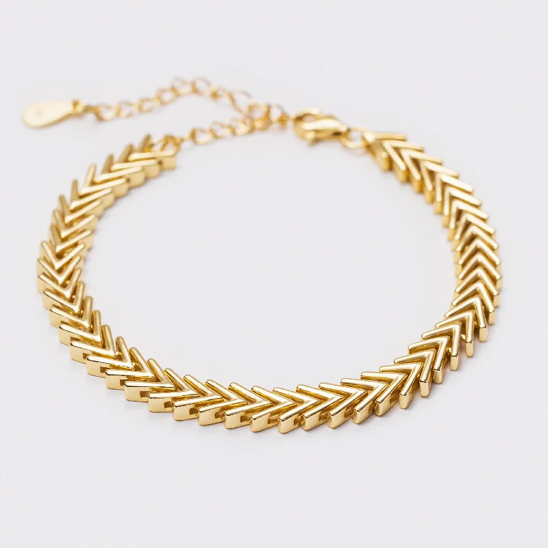 Custom gold bracelets for her birthday-Sterling Silver Chain Bracelet