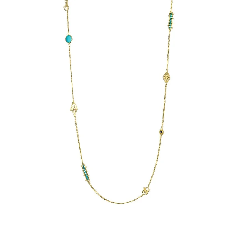 luxury necklace for special occasions -Multi-Way Necklace