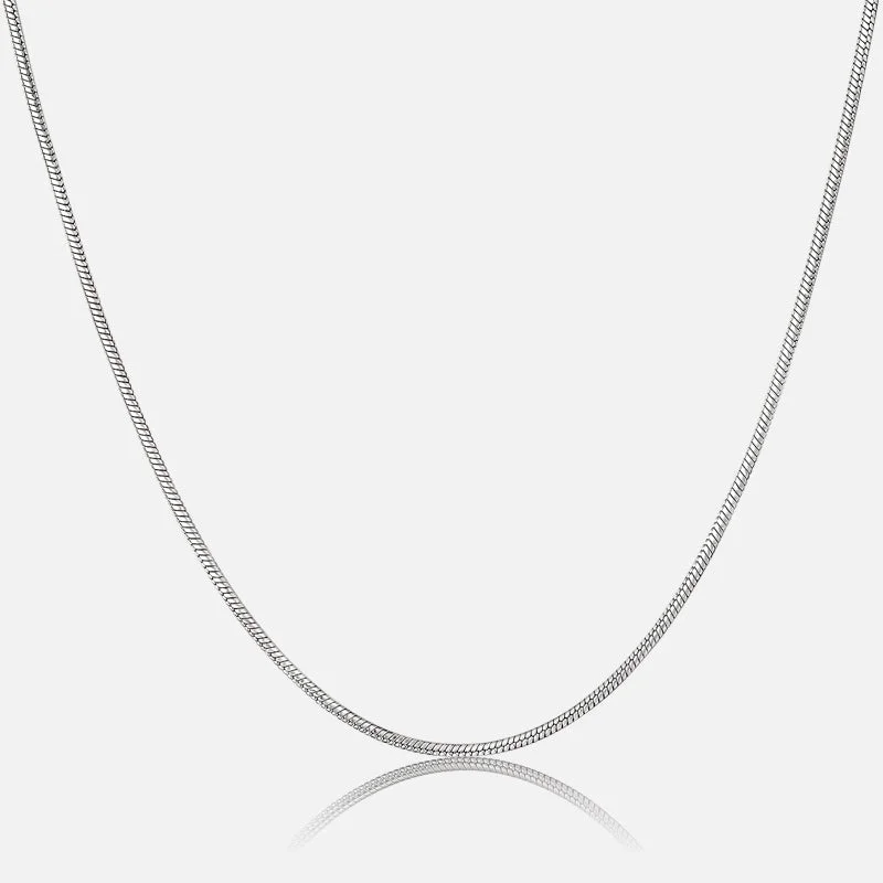 cute necklace for teenage girls -Snake Chain - 2mm