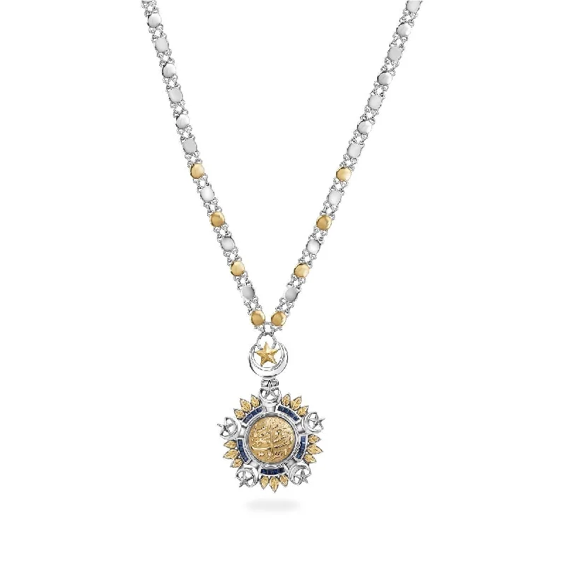 birthstone pendant necklace for mothers -Souad Mohamed Necklace