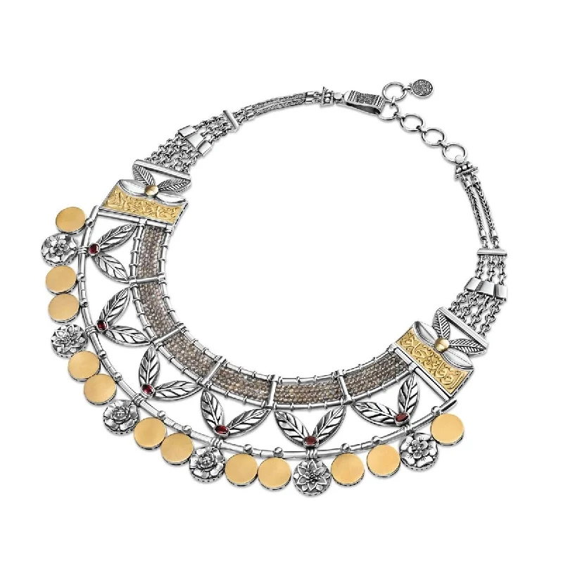 vintage-inspired necklace for women -Warda Necklace