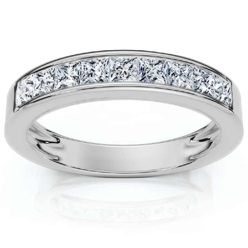 14k white gold