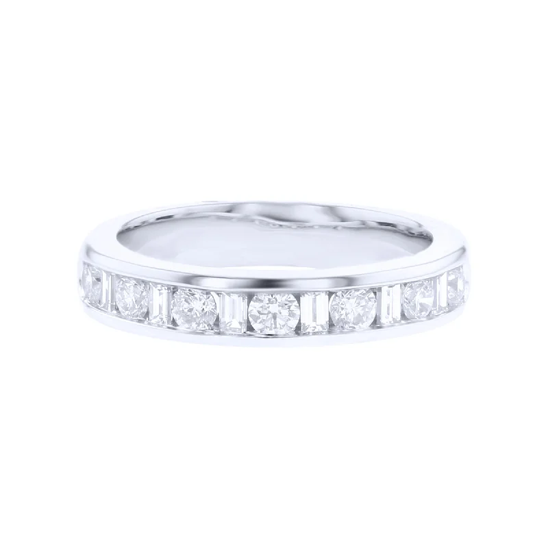 Men’s fashion rings with diamonds-Kiera Diamond Wedding Ring