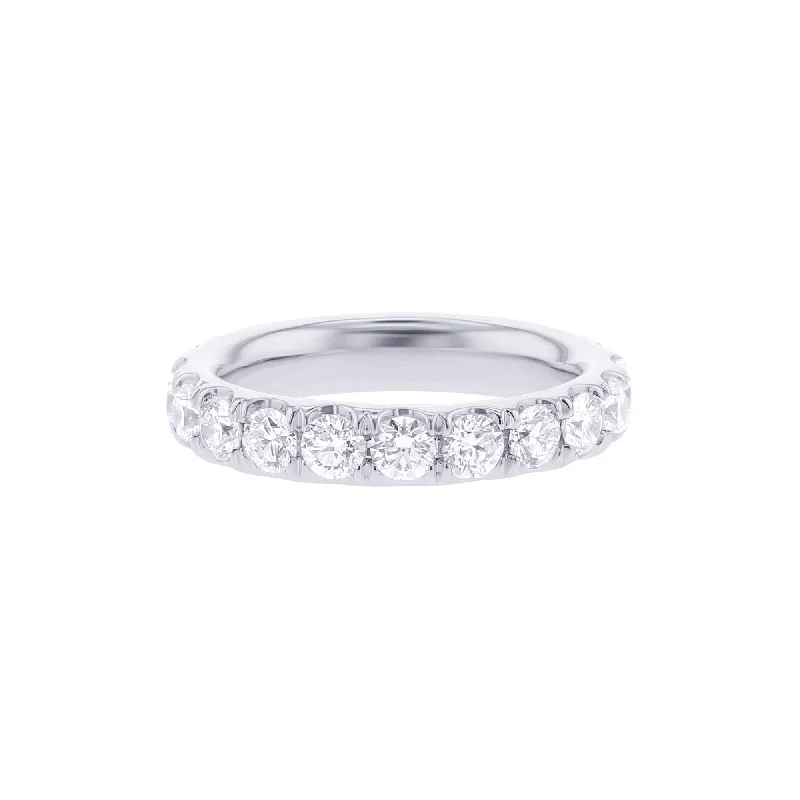 Stackable rings for bridesmaids-Savannah Diamond Eternity Ring 2 1/2ct