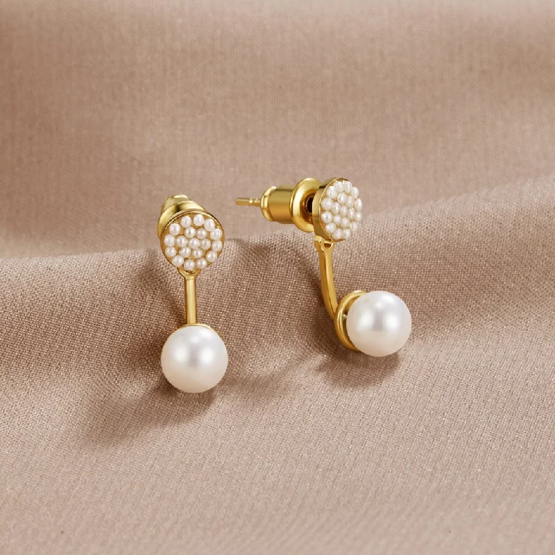 minimalist earrings for everyday wear -Cora Pearl Earrings